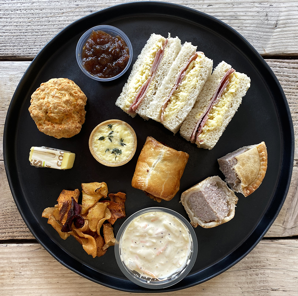 Takeaway afternoon tea, Market Harborough